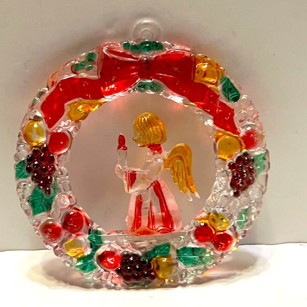 Bradley Festive Angel Wreath Ornament